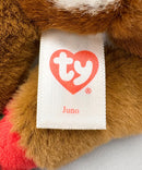 Ty Beanie Bellies - Juno the Deer, Glitter Eyes, Christmas
