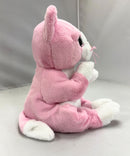 Ty Beanie Bellies - Lillibelle the Pink Cat, Medium (9")