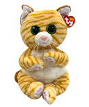 Ty Beanie Bellies - Mango the Gold Tabby Cat, Medium (9")