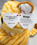 Ty Beanie Bellies - Mango the Gold Tabby Cat, Medium (9")