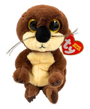 Ty Beanie Bellies - Mitch the Otter, Glitter Eyes