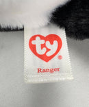 Ty Beanie Bellies - Ranger the Black Lab, Medium (8")