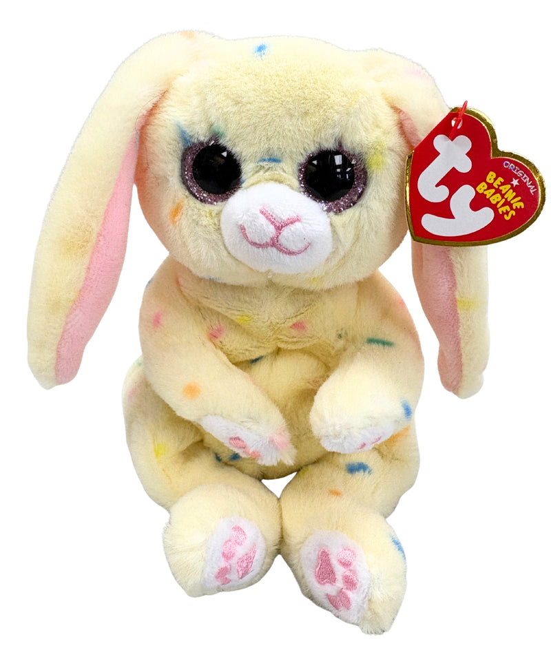 Ty Beanie Bellies - Spring the Bunny, Glitter Eyes, Easter, Spring