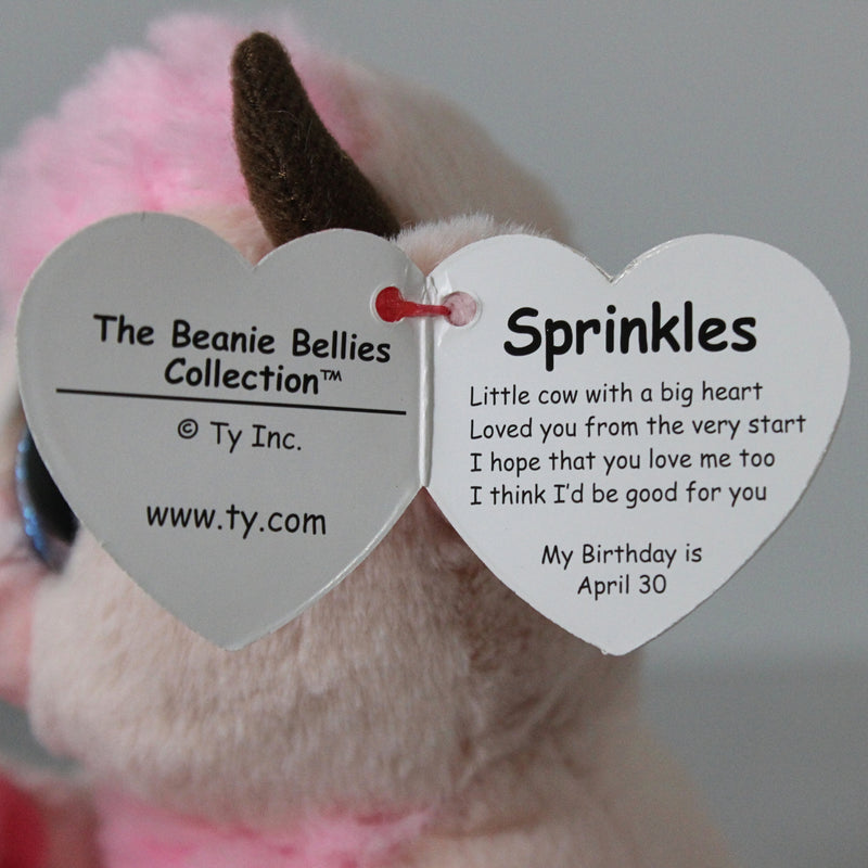 Ty Beanie Bellies - Sprinkles the Cow