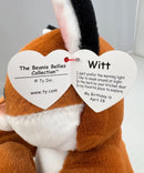 Ty Beanie Bellies - Witt the Fox, Medium (10")