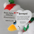 Ty Beanie Bellies (Key Clip) - Brrrnard the Snowman