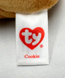 Ty Beanie Bellies (Key Clip) - Cookie the Gingerbread Man, Glitter Eyes, Christmas Holiday