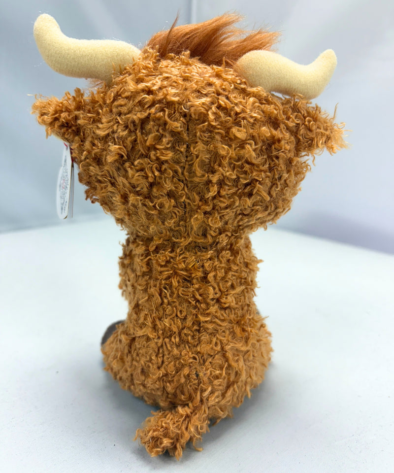 Ty Beanie Boos - Alfie the Longhorn Bull, Glitter Eyes