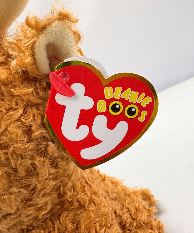 Ty Beanie Boos - Alfie the Longhorn Bull, Glitter Eyes