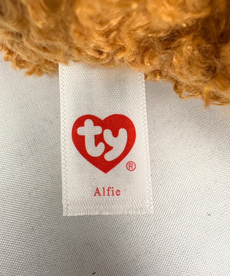 Ty Beanie Boos - Alfie the Longhorn Bull, Glitter Eyes