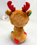 Ty Beanie Boos - Alpine(2013 redesign) the Reindeer, Glitter Eyes, Winter holidays, Christmas, 2013 redesign