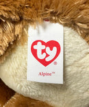Ty Beanie Boos - Alpine the Christmas Reindeer, Medium (11"), Glitter Eyes, 2013 Redesign