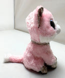 Ty Beanie Boos - Amaya the Pink Cat, (6"), Glitter Eyes, Claire's Exclusive