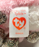 Ty Beanie Boos - Amaya the Pink Cat, (6"), Glitter Eyes, Claire's Exclusive