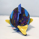 Ty Beanie Boos - Aqua the Fish, Medium (7"), Glitter Eyes
