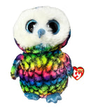 Ty Beanie Boos - Aria the Owl, (9"), Solid Eyes, Claire's Exclusive