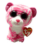 Ty Beanie Boos - Asia the Pink Tiger, Regular (6"), Glitter Eyes, European Exclusive
