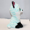Ty Beanie Boos - Atlas the Blue & White Fox, Medium (9"), Glitter Eyes
