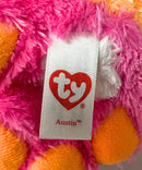 Ty Beanie Boos - Austin the Pink Dog, (6"), Glitter Eyes, Claire's Exclusive