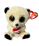 Ty Beanie Boos - Austria the Teddy Bear, (6"), Glitter Eyes, Europe