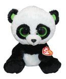 Ty Beanie Boos - Bamboo the Panda Bear, Medium (9"), Glitter Eyes
