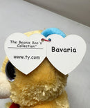 Ty Beanie Boos - Bavaria the Golden Teddy Bear, (6"), Glitter Eyes, Europe