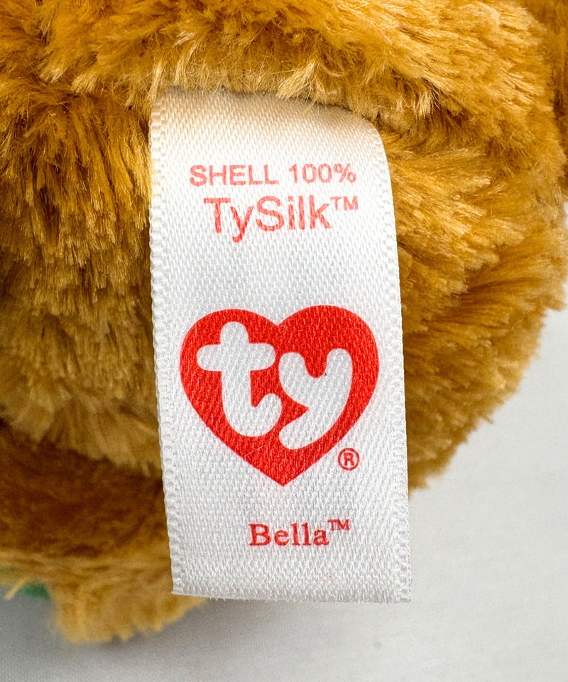 Ty Beanie Boos - Bella the Teddy Bear, Glitter Eyes, Christmas holidays
