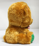 Ty Beanie Boos - Bella the Christmas Teddy Bear, Medium (8.5"), Glitter Eyes