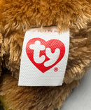 Ty Beanie Boos - Berlin the Tan Teddy Bear, (5"), Glitter Eyes, Europe