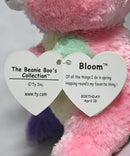 Ty Beanie Boos- Bloom the Easter Bunny, Glitter Eyes