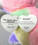 Ty Beanie Boos - Bloom the Spring Bunny, (12"), Glitter Eyes, Easter