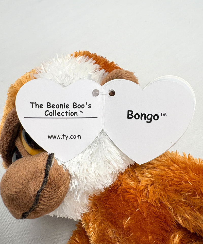 Ty Beanie Boos - Bongo the Orangutan, Solid Eyes