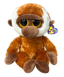 Ty Beanie Boos - Bongo the Gibbon Monkey, Medium (8"), Solid Eyes