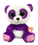 Ty Beanie Boos - Boom Boom the Panda Bear, Medium, Glitter Eyes, Medium size