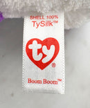 Ty Beanie Boos - Boom Boom the Panda Bear, Medium, Glitter Eyes, Medium size