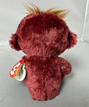 Ty Beanie Boos - Boris the Brown Monkey, (6"), Glitter Eyes, Europe