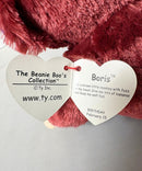 Ty Beanie Boos - Boris the Brown Monkey, (6"), Glitter Eyes, Europe