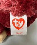 Ty Beanie Boos - Boris the Brown Monkey, (6"), Glitter Eyes, Europe
