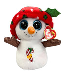 Ty Beanie Boos - Brrrnie the Snowman, Glitter Eyes