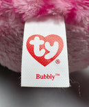 Ty Beanie Boos - Bubbly the Pink Owl, (6"), Glitter Eyes, Claire's Exclusive
