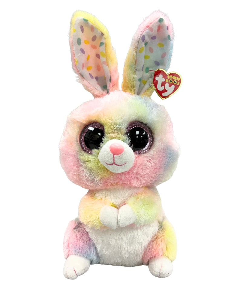 TY Boo Medium – Chat Peluche 24 Cm – Yeux Scintillants – Modèle Assorti (Avec/Sans Corne)