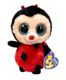 Ty Beanie Boos - Bugsy the Ladybug, Glitter Eyes
