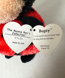 Ty Beanie Boos - Bugsy the Red Ladybug, Medium (9"), Glitter Eyes