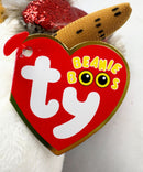 Ty Beanie Boos - Buttons the Snowman, Glitter Eyes, Christmas holidays, Winter