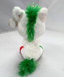 Ty Beanie Boos - Candy Cane the Unicorn, Glitter Eyes, Winter holidays