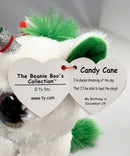Ty Beanie Boos - Candy Cane the Unicorn, Glitter Eyes, Winter holidays