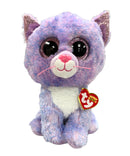 Ty Beanie Boos - Cassidy the Cat, Medium, Glitter Eyes