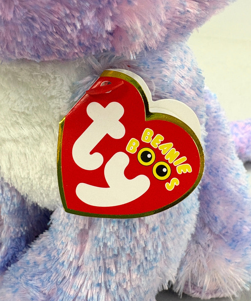 Ty Beanie Boos - Cassidy the Cat, Medium, Glitter Eyes
