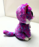 Ty Beanie Boos - Charlotte the Fuchsia Cat, (6"), Glitter Eyes, Claire's Exclusive