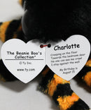 Ty Beanie Boos - Charlotte the Halloween Spider, Glitter Eyes
